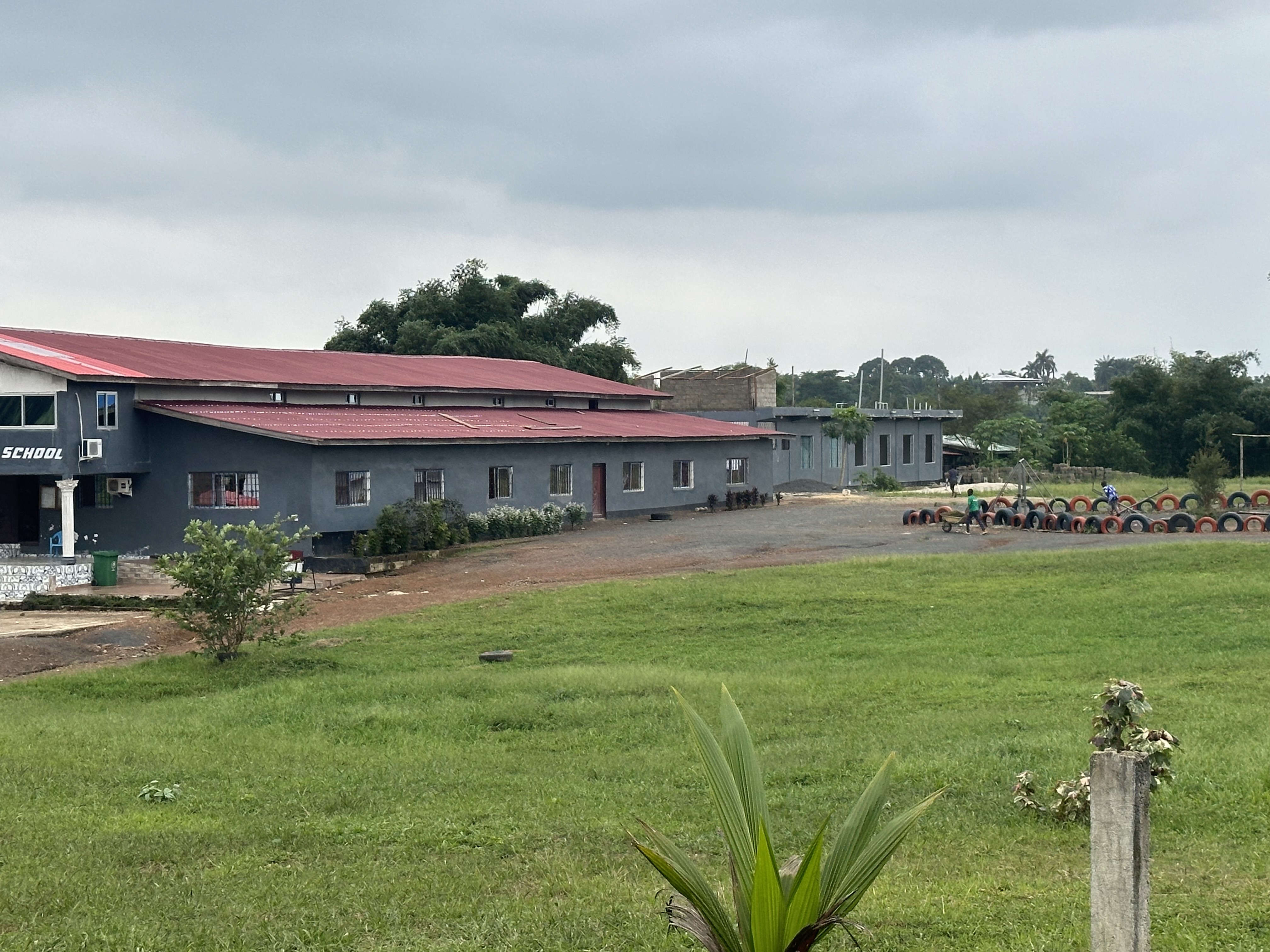I-UNIK International Mission School building on its five-acre campus
