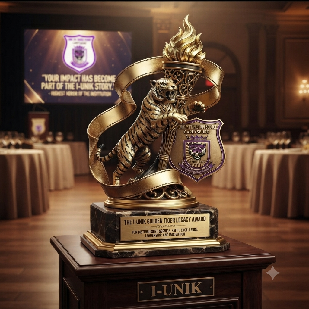 The Golden Tiger Legacy Award trophy