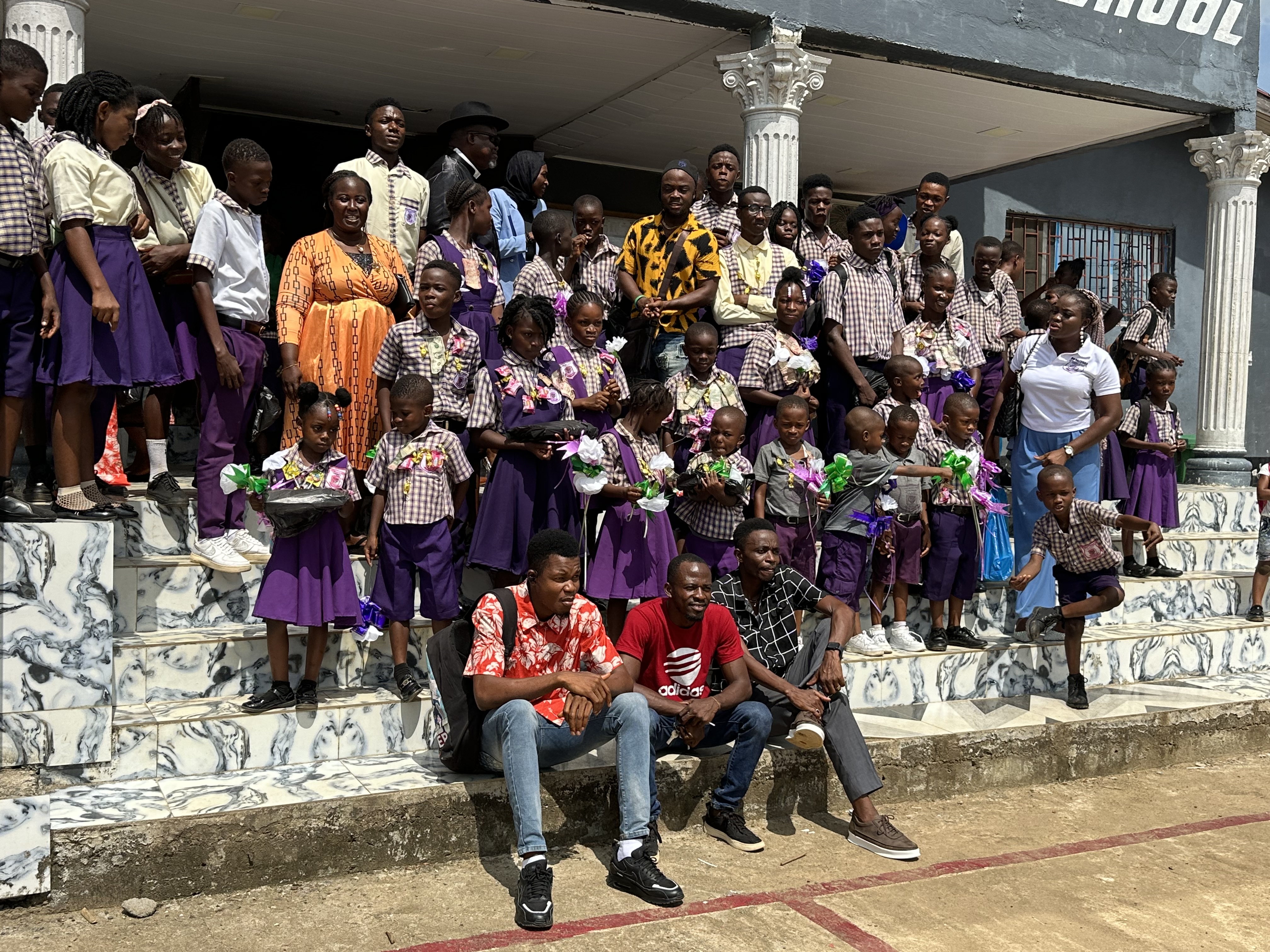 I-UNIK students after their matriculation ceremony