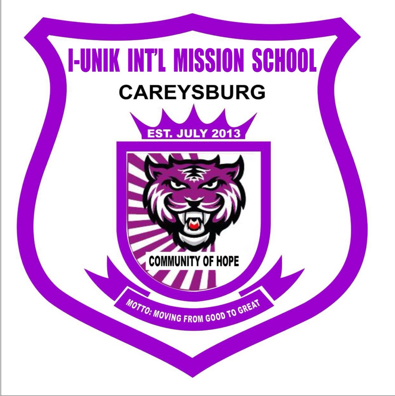 I-UNIK International Mission School shield